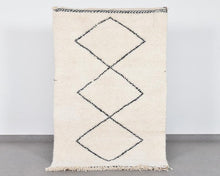 Load image into Gallery viewer, White Beni Ourain 3x5 - morrocan rug