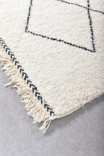 Load image into Gallery viewer, White Beni Ourain 3x5 - morrocan rug
